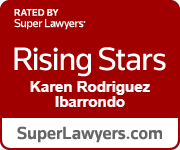 Rated by Super Lawyers | Rising Stars | Karen Rodriguez Ibarrondo | SuperLawyers.com